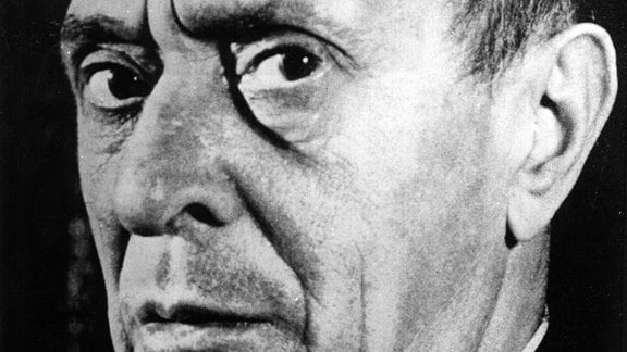 Ein Bild des Komponisten Arnold Schönberg