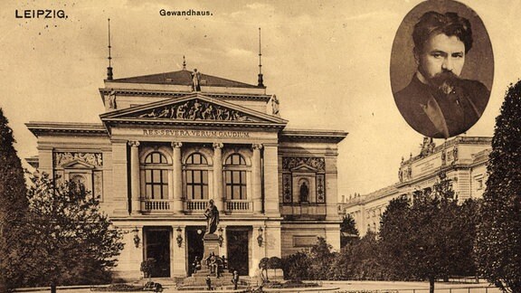Leipzig, Gewandhaus, Dirigent Arthur Nikisch