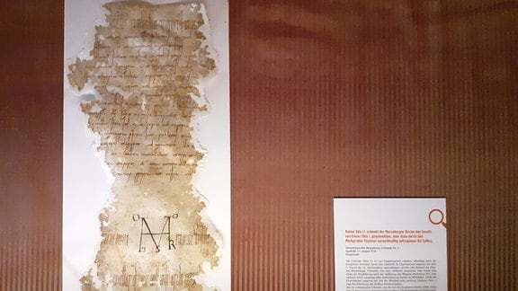 Urkunde aus ottonischer Zeit
