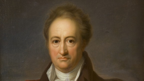 Portrait von Johann Wolfgang von Goethe, 1808/1809, gemalt von Gerhard von Kügelgen. 