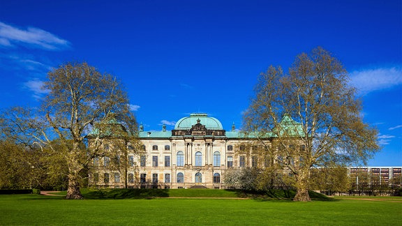 Das Japanische Palais in der Inneren Neustadt von Dresden.