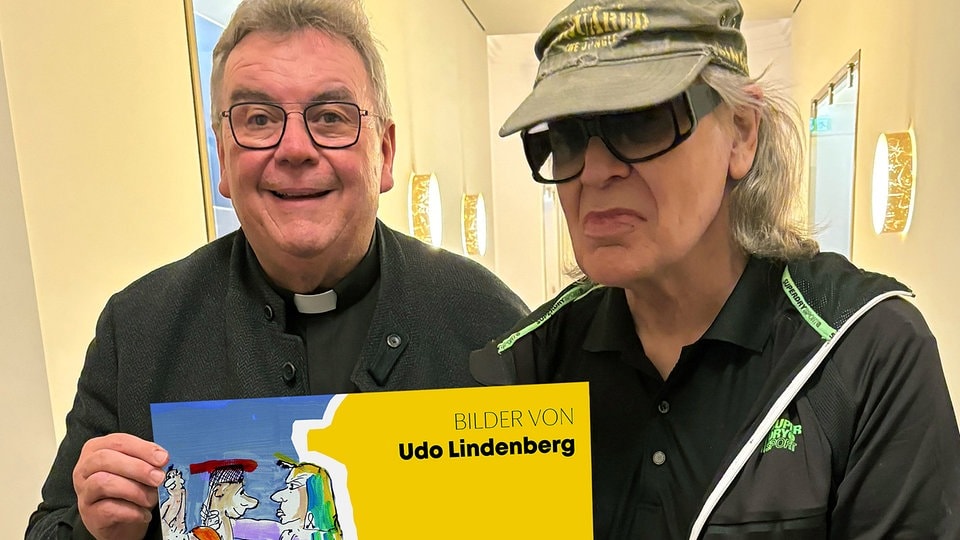 Ausstellung in Erfurt: Udo Lindenberg zeigt seine "10 Gebote" in der Kirche  MDR.DE