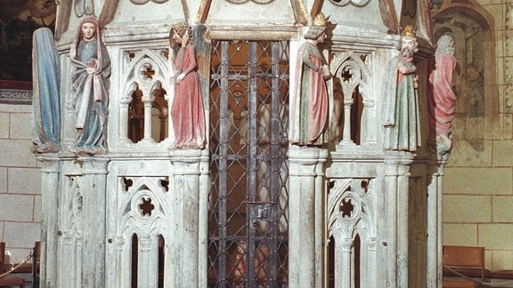 Heiliges Grab in der Mauritius-Rotunde des Konstanzer Münsters um 1260