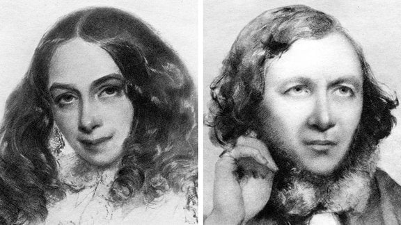 Elizabeth Barrett und Robert Browning