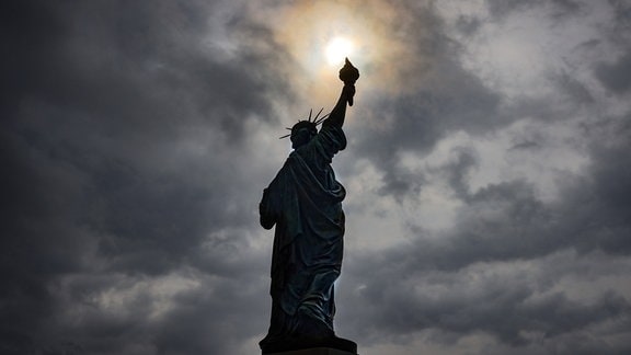 die Freiheitsstatue in New York