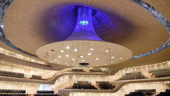Elbphilharmonie Hamburg - Decke im Großen Saal