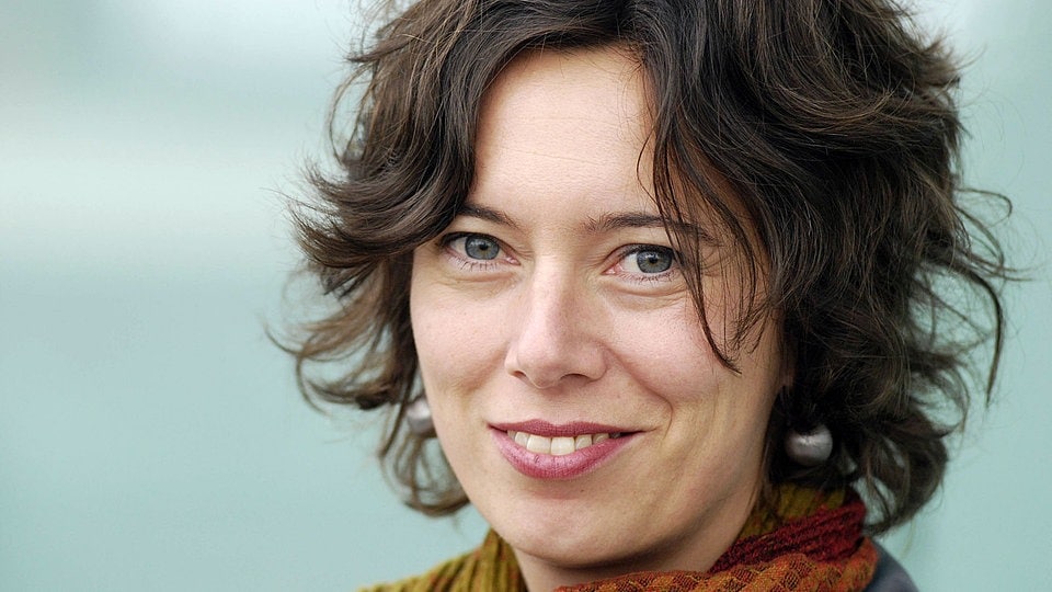 Die Schriftstellerin Eva Menasse im MDR KULTUR Café MDR.DE