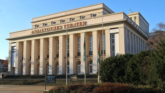 Das Anhaltische Theater in Dessau, 2008