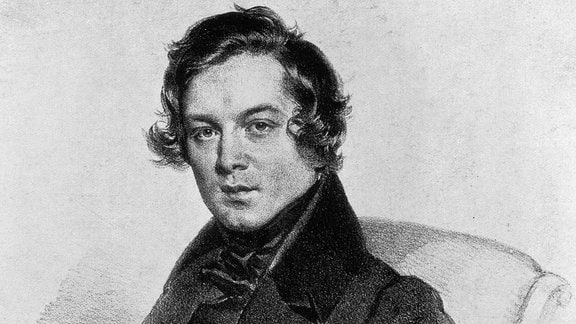 Robert Schumann, Lithographie