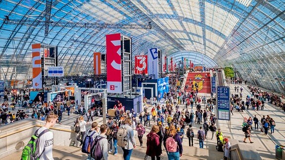 Impressionen von der Leipziger Buchmesse 2019, Erster Tag