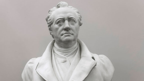 Johann Wolfgang von Goethe, Büste von Carl Rumpf, 1896
