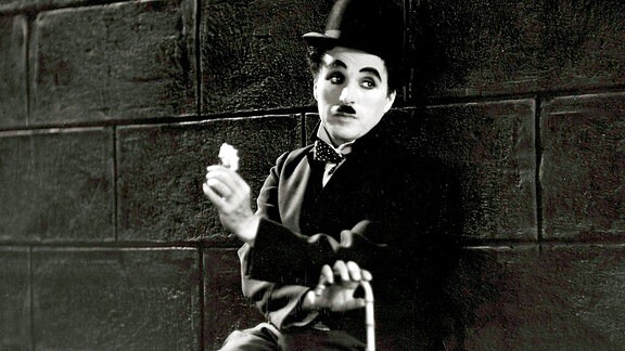 Charles (Charlie) Chaplin im Film «City Lights», 1931