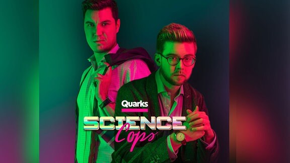 Cover Podcast "Quarks Science Cops" 