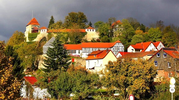 Mittelalterliche Creuzburg in Thüringen