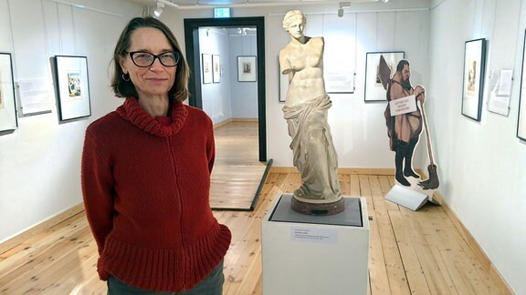 Dr. Kathrin Schade, Kuratorin der Ausstellung  