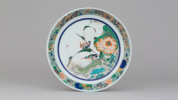 Teller, China, Jingdezhen, um 1700