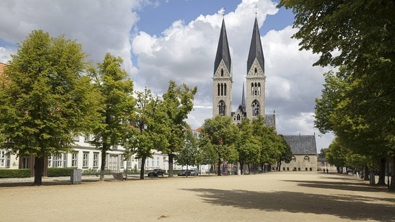 Dom und Domplatz, Halberstadt, 2014