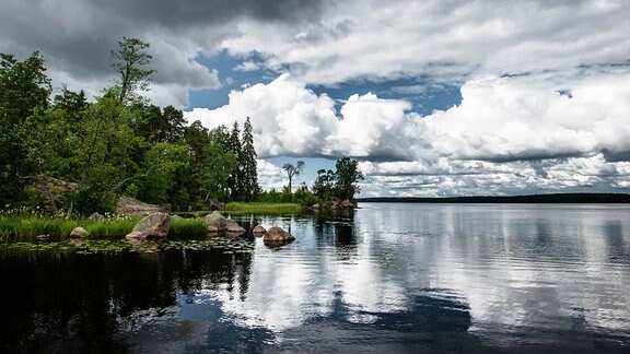 Landschaft in Finnland