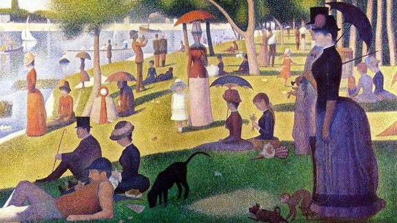 Georges Seurat, Ein Sonntagnachmittag auf der Insel La Grande Jatte