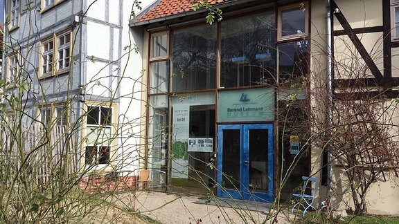 Hauseingang Berend-Lehmann-Museum in Halberstadt 