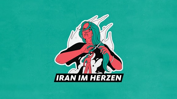 "Iran im Herzen": Logo des Videopodcast 