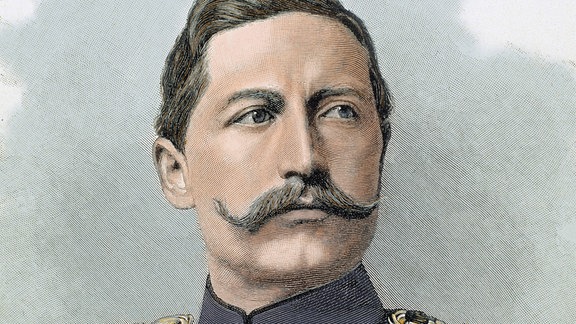 Kaiser Wilhelm II. in Uniform.