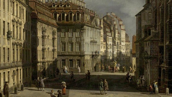 Historischen Gemälde der Dresdener Kreuzkirche, Bellotto