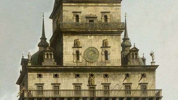 Historischen Gemälde der Dresdener Kreuzkirche, Bellotto
