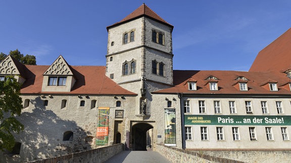 Gebäude der Moritzburg 