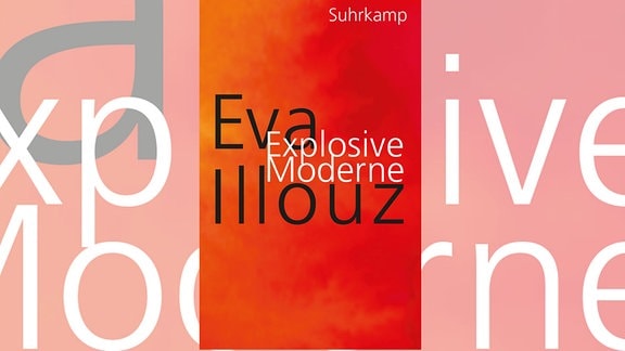 Cover des Buches "Explosive Moderne", komplett in Rot gehalten