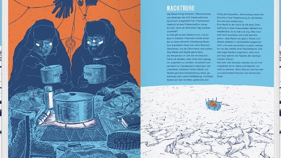 Blick ins Buch "Ins ewige Eis! Nordpol und Südpol in einem Jahr" von Agata Loth-Ignaciuk und Bartlomiej Ignaciuk