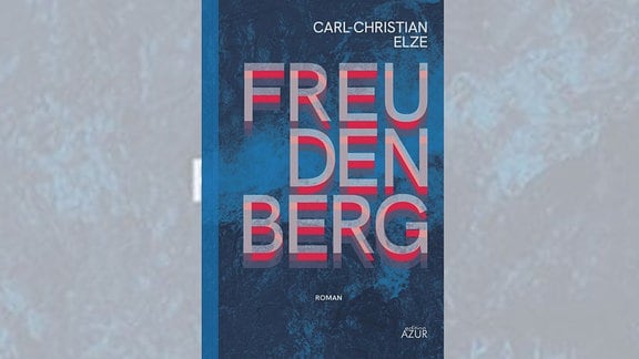 Buchcover: Rechts oben steht in weißer Schrift Carl-Christian Elze, Über das ganze Cover steht in rot-weiß überlagernder Schrift "Freudenberg".