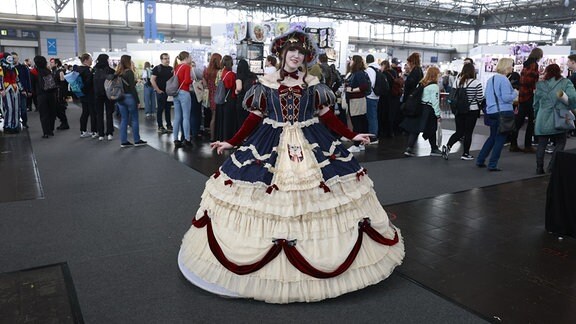 Kostümierte Besucher der Manga Comic Con 2024