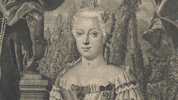 Ein Bildnis von Maria Anna Franziska Gräfin von Brühl