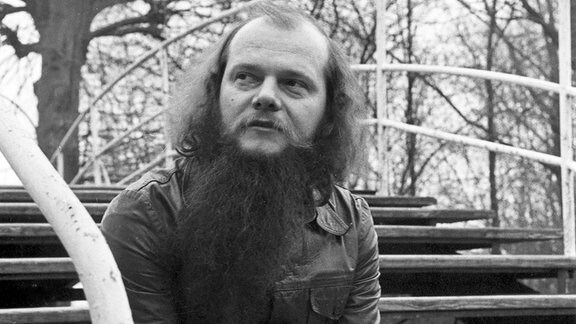 Der Musiker Klaus Renft im Jahr 1977.