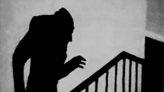 Szene aus dem Vampirfilm "Nosferatu"