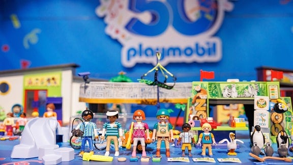 Figuren aus dem Erlebnis-Zoo von Playmobil