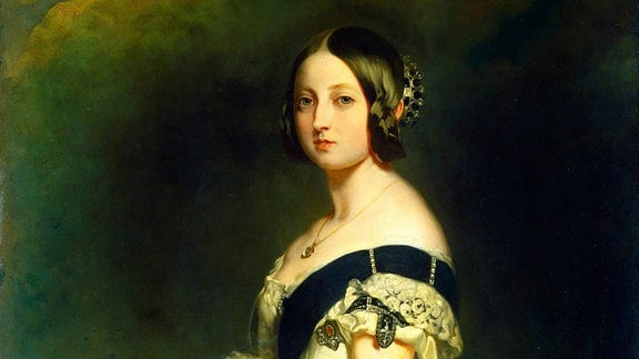 Historisches Porträt von Queen Victoria