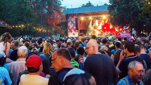 Rudolstadt-Festival - Konzert im Heinepark