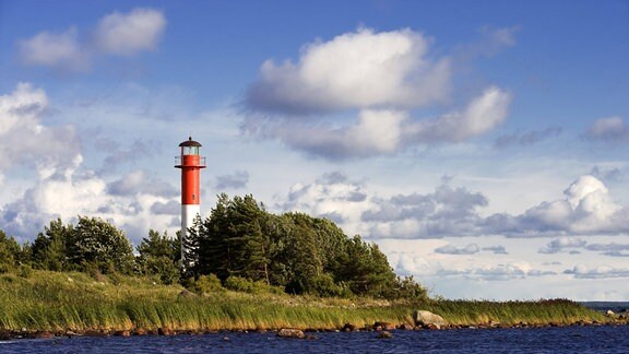Leuchtturm auf der Insel Hiiumaa - Estland.
