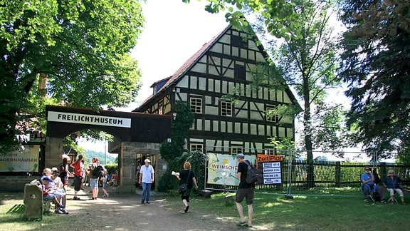 Thüringer Bauernhäuser in Rudolstadt - seit 2012 Spielstätte des TFF