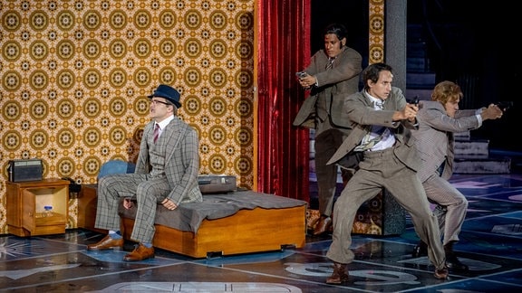 Theater Magdeburg zeigt Musical "Catch me if you can" beim DomOpenAir.