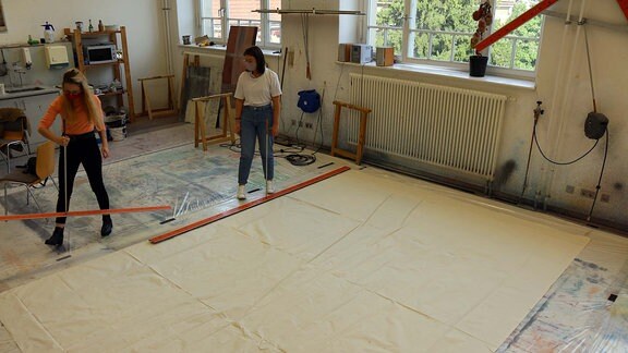 Einblick in das Studium der Theatermalerei an der Hochschule für bildende Künste in Dresden
