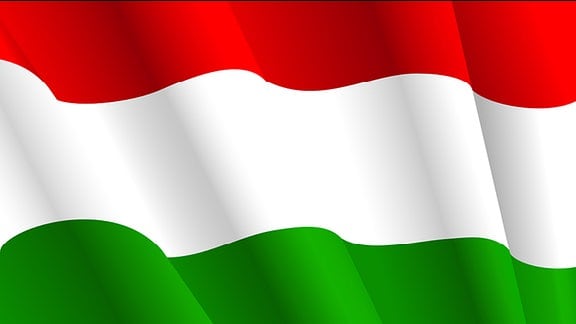 Grafik der Ungarischen Flagge