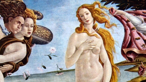 Gemälde Geburt der Venus
