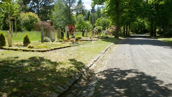 Gräber auf dem Leipziger Südfriedhof 