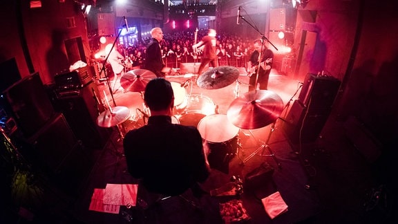 FRANKENSTEIN beim Konzert im Täubchental anlässlich des 26. Wave-Gotik-Treffens 26. Wave-Gotik-Treffen in Leipzig