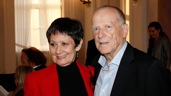 Wolfgang Kohlhaase mit Ehefrau Emöke Pöstenyi