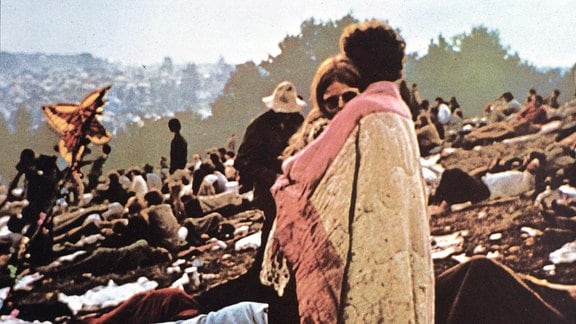 Woodstock Festivalbesucher 1969