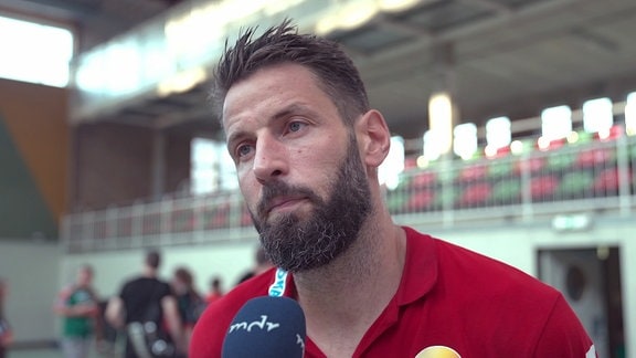 Bennett Wiegert, Trainer des SC Magdeburg im Interview